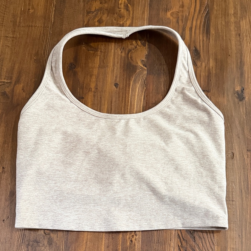 Beyond Yoga Spacedye Well Rounded Cropped Halter Top